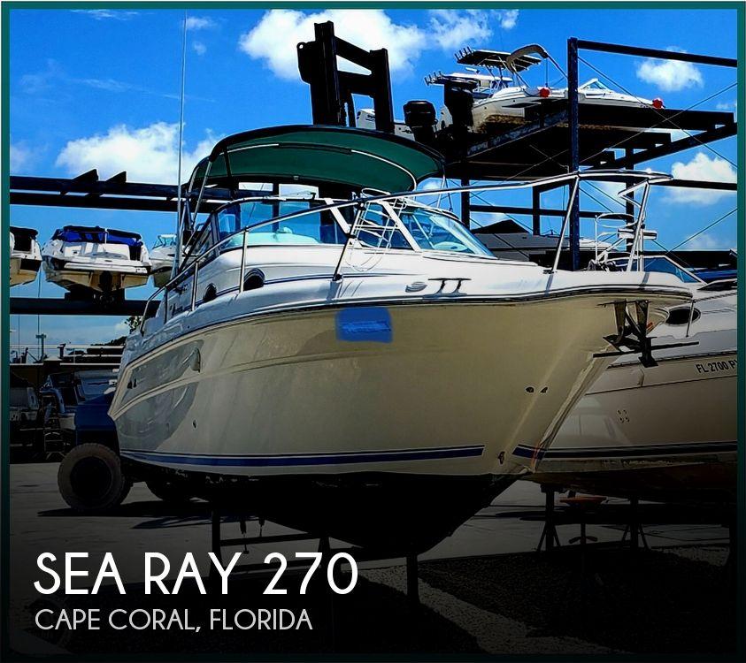 Sea Ray 270 Sundancer 1997 Sea Ray 270 SUNDANCER for sale in Cape Coral, FL