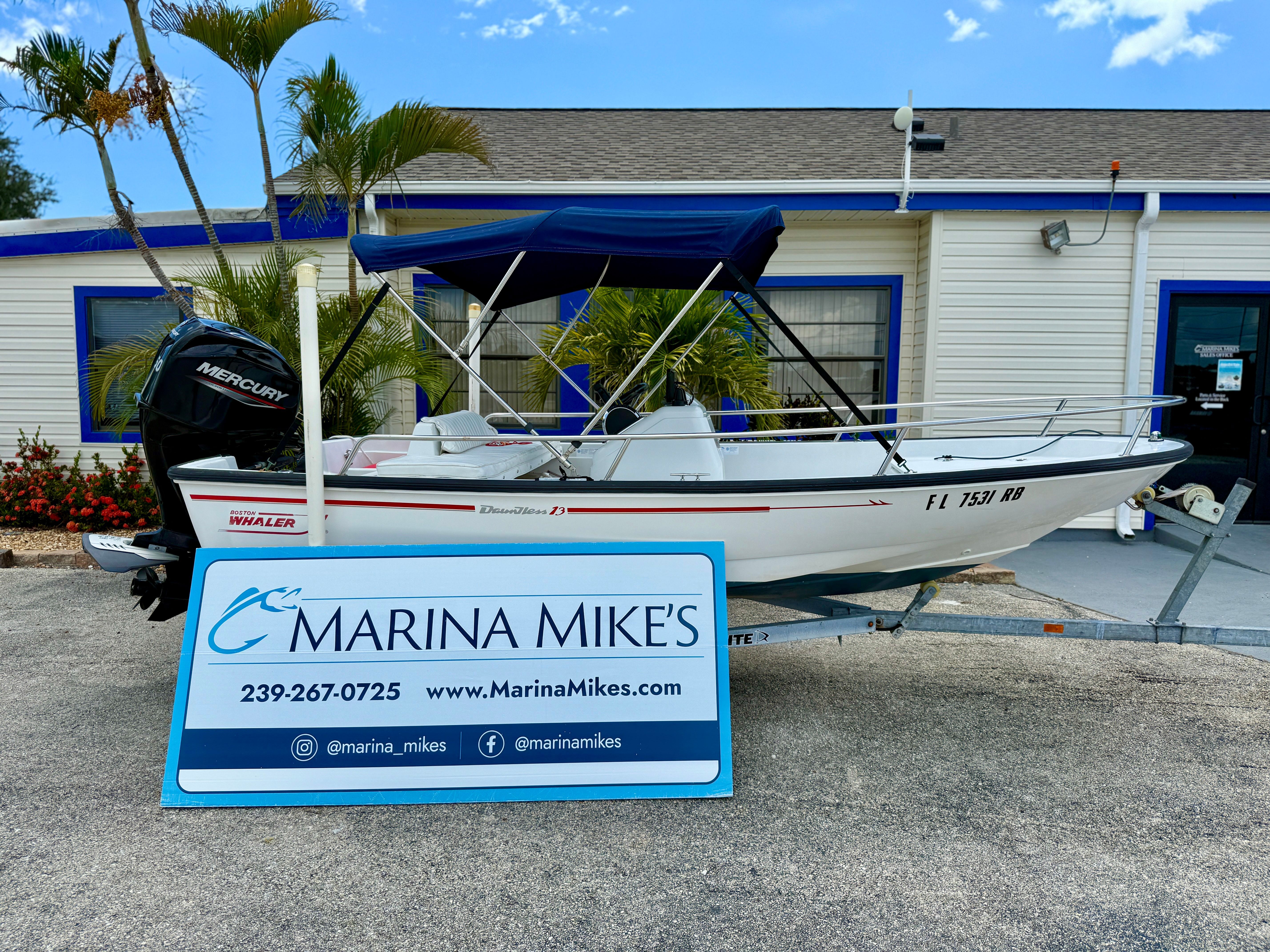 1995 Boston Whaler 13 Dauntless