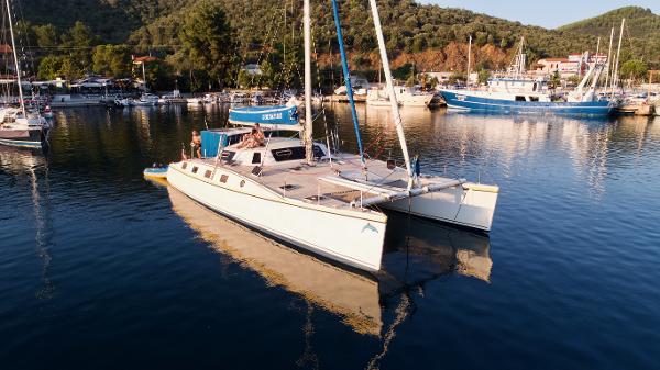 1989 Custom CATAMARAN plan LUCAS 15 M