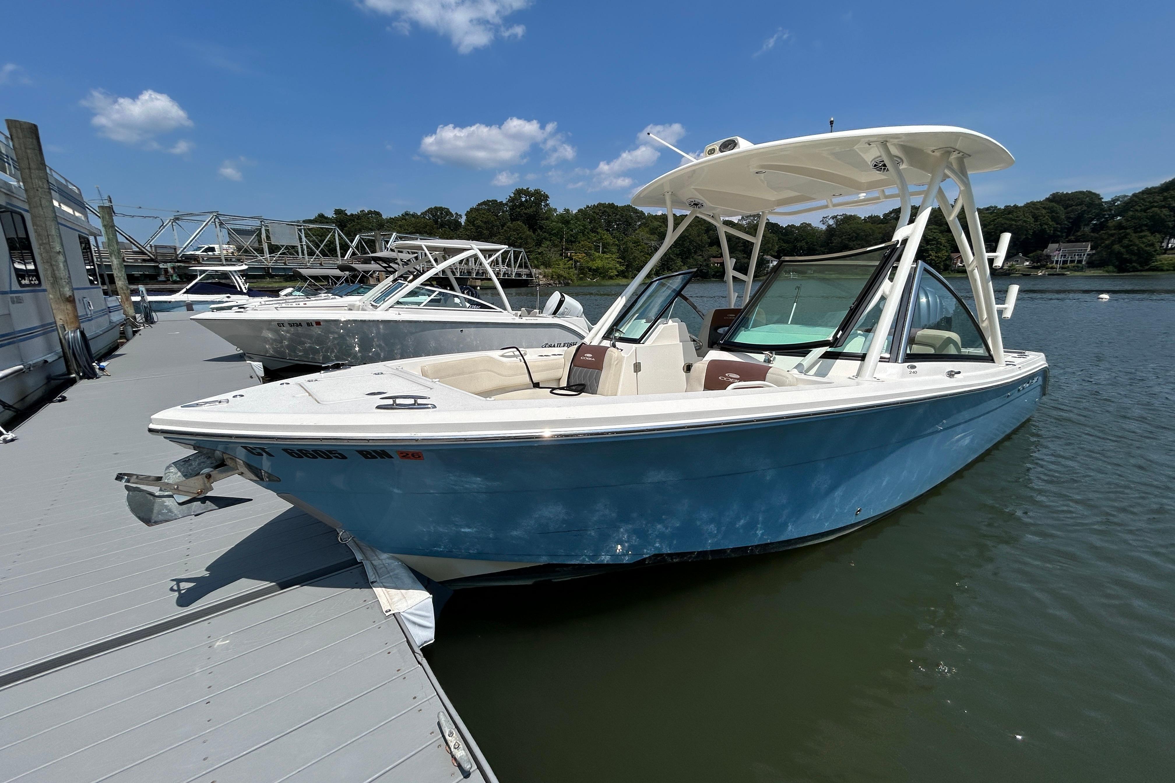 2022 Cobia 240 Dual Console