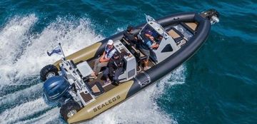 2025 Sealegs 7.5. Hydrasol Amphibious Rib