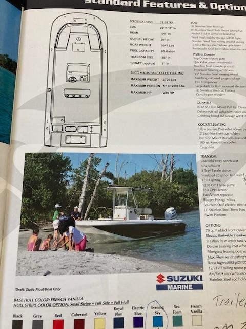 2019 Carolina Skiff 23 Ultra Elite