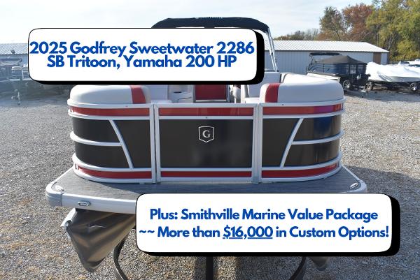 2025 Godfrey SWEETWATER 2286 SB TRITOON