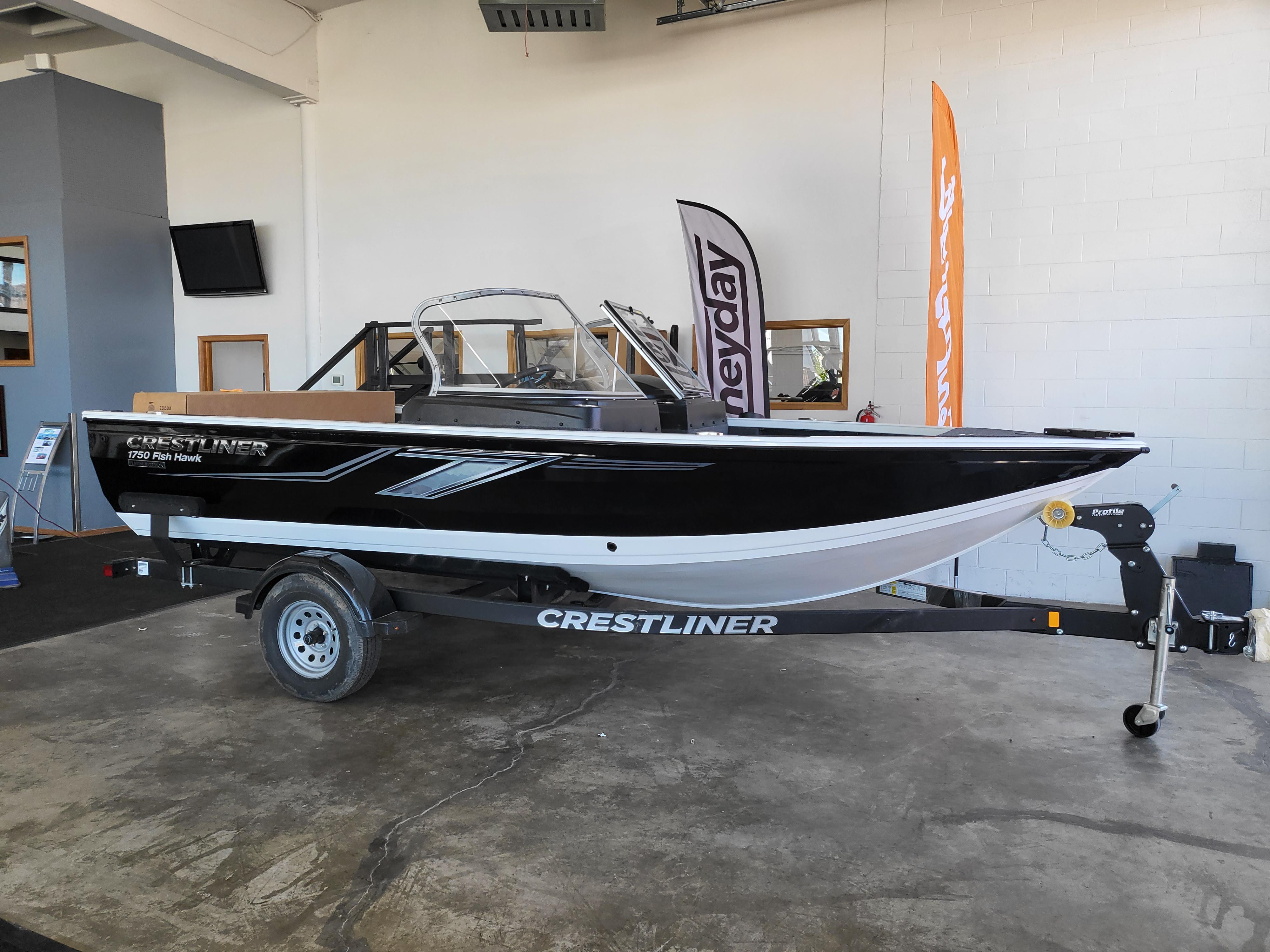 Crestliner 1750 Fish Hawk Se Wt Jump Seat boats for sale