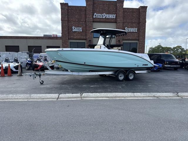 Yamaha Boats 255 FSH SPORT E-SEAFOAM GREEN-ALUMINUM