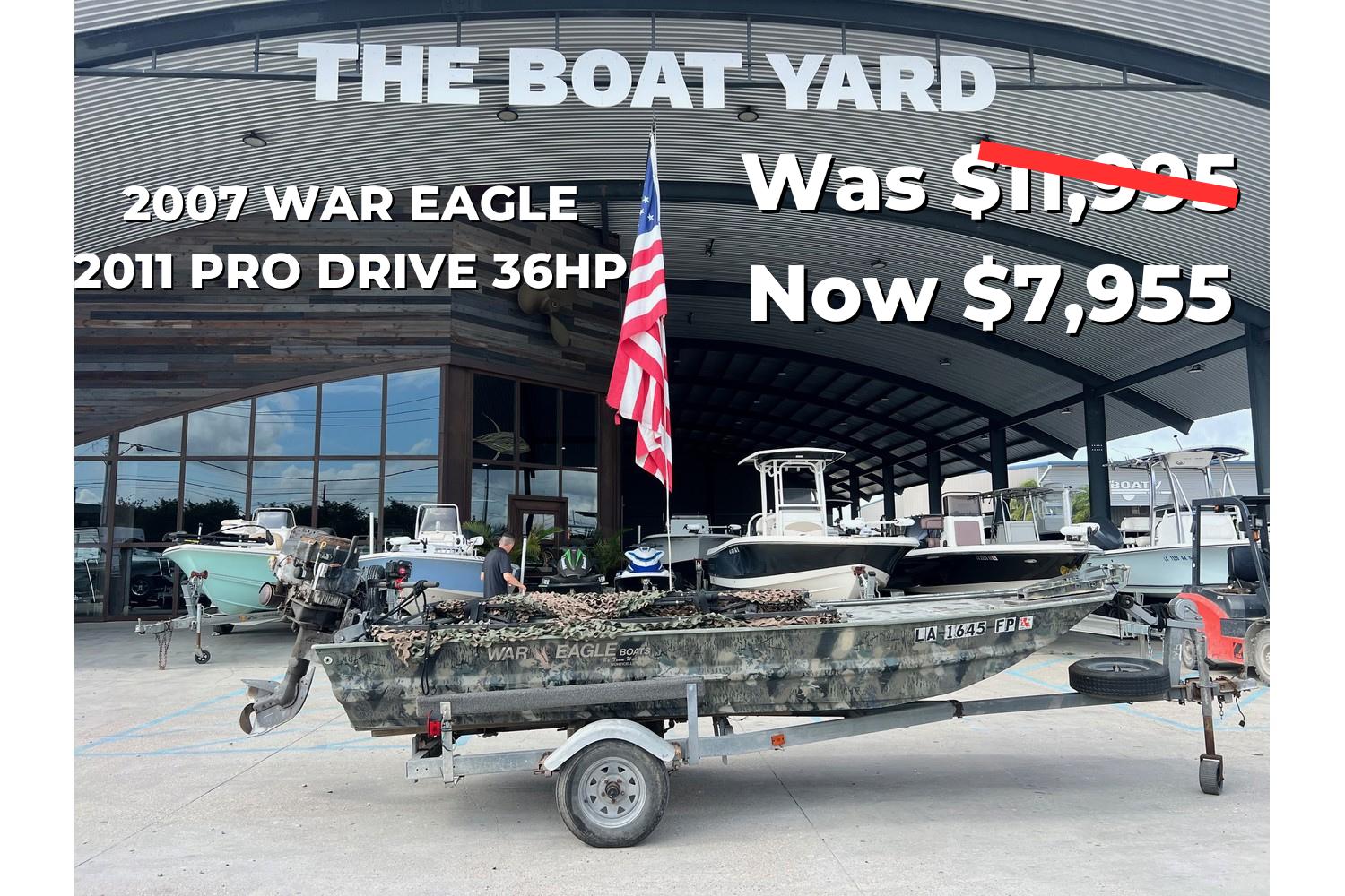 2007 War Eagle 1648, Marrero Louisiana - boats.com