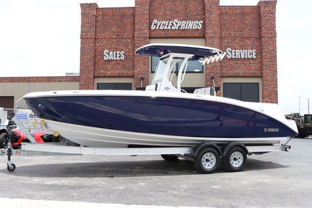 2025 Yamaha Boats 255 FSH SPORT E-YACHT BLUE-ALUMINUM