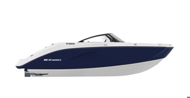 Yamaha Boats SX220-YACHT BLUE-GALVANIZED