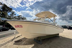 Grady-White Freedom 235 2026 Grady-White Freedom 235 boat for sale under cloudy sky.