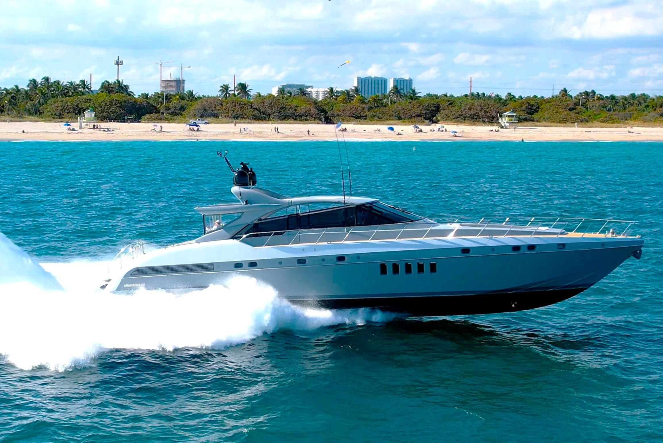 Mangusta 80 Motoryacht Mangusta 80 Payback - Running Profile