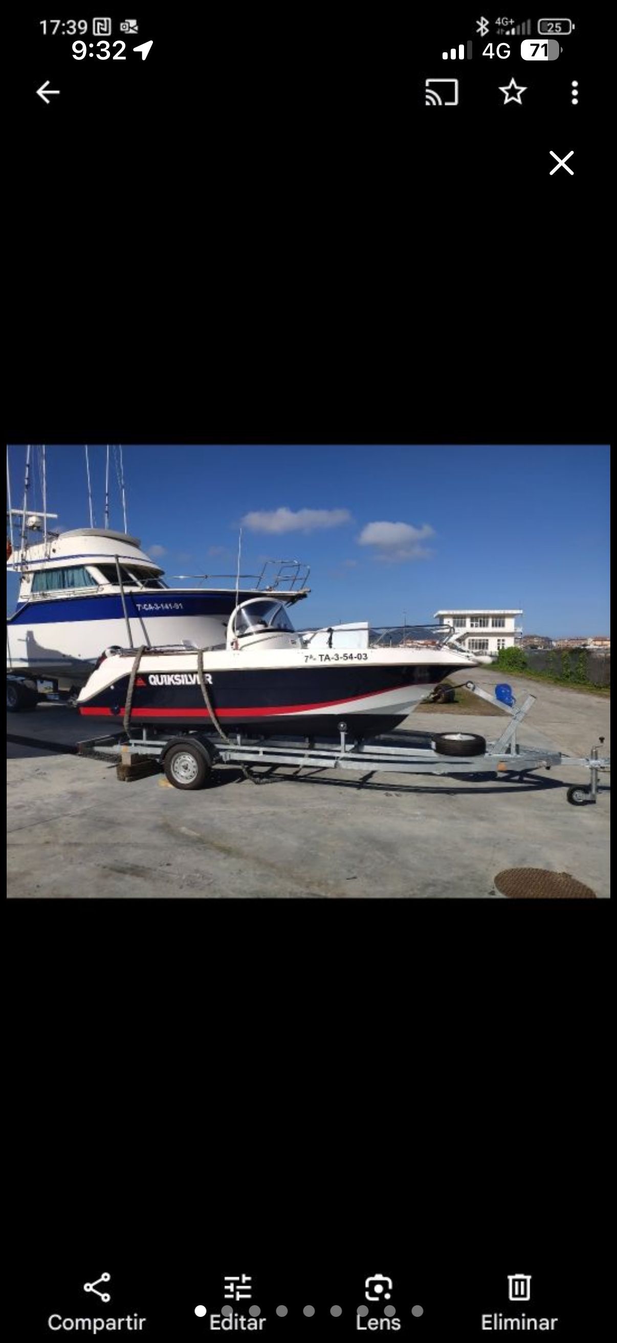 2003 Quicksilver 550 Commander