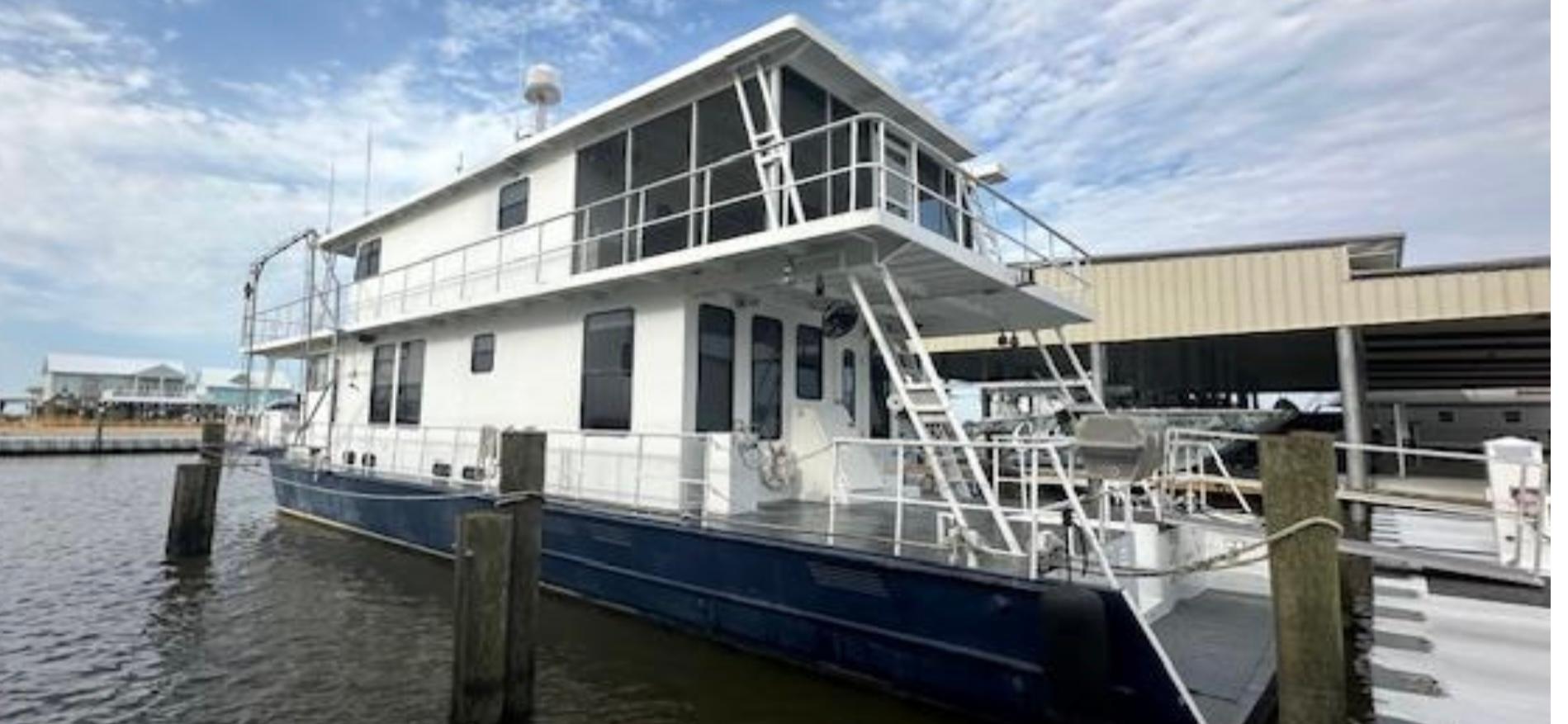 Custom Houseboat