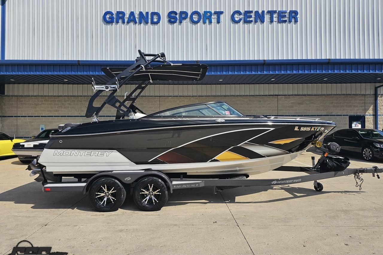 Monterey 238SS Super Sport 2018 Monterey 238SS Super Sport boat at Grand Sport Center dealership.