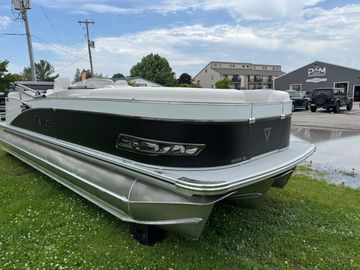 2025 Tahoe Pontoon Cascade Quad Lounger