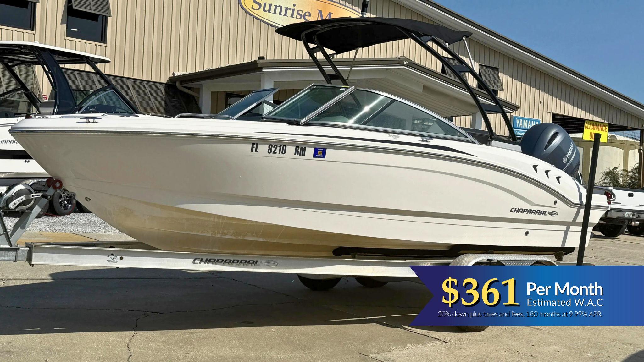 2018 Chaparral 21 H2O OB