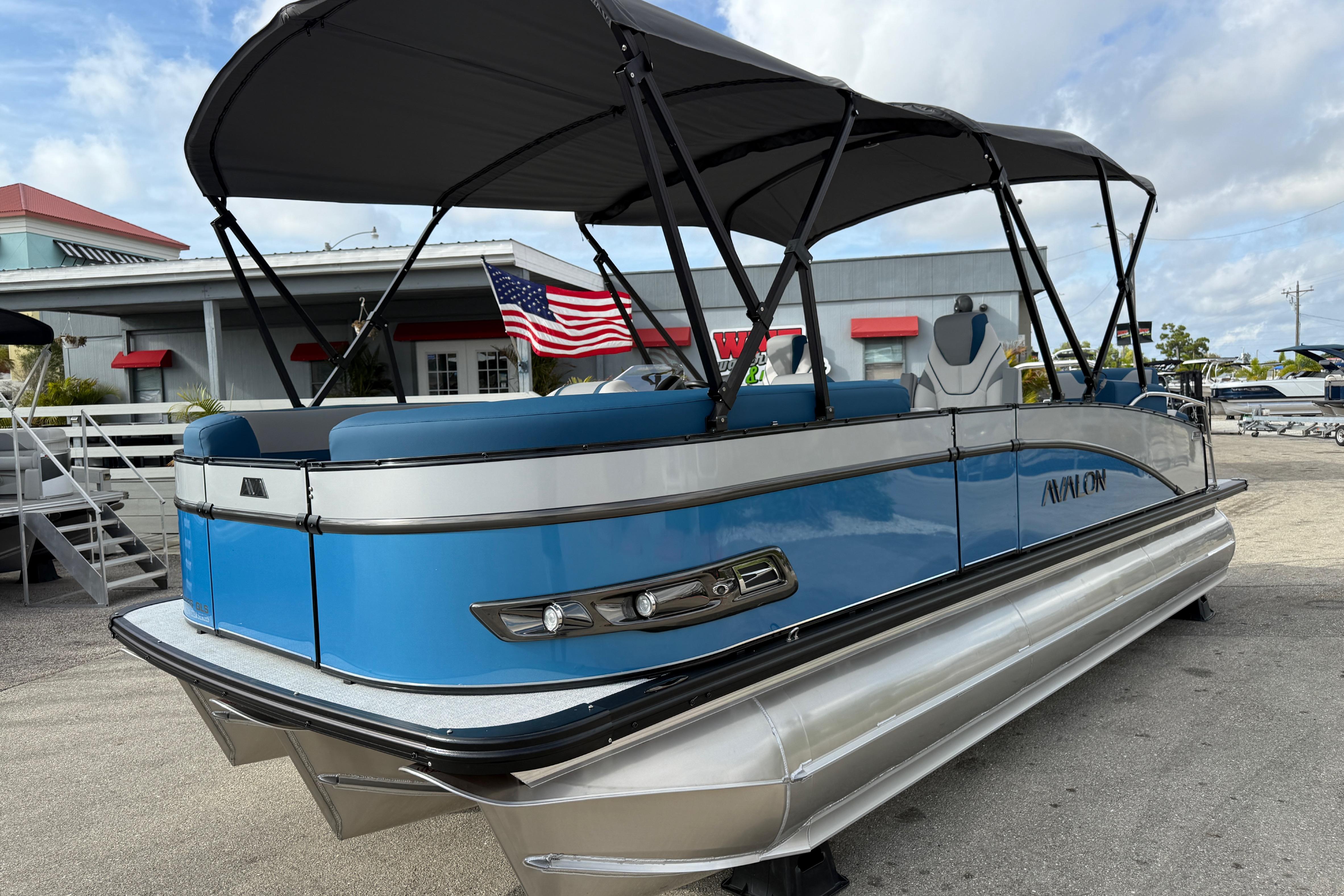 2026 Avalon 2385 Catalina Quad Lounger Shift, Tri Toon High Performance