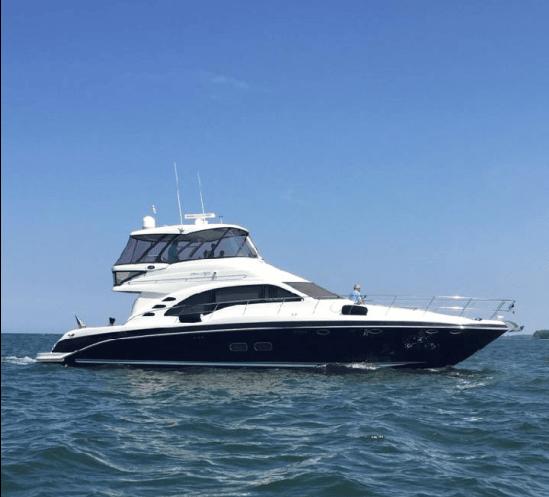 2005 Sea Ray 550 Sedan Bridge