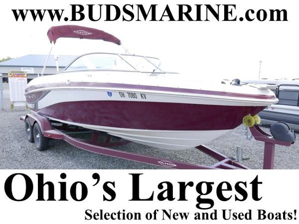 Tahoe Q7SSF1 2011 Tahoe Q7SSF1 boat on trailer at Bud's Marine, Ohio's largest boat dealer.