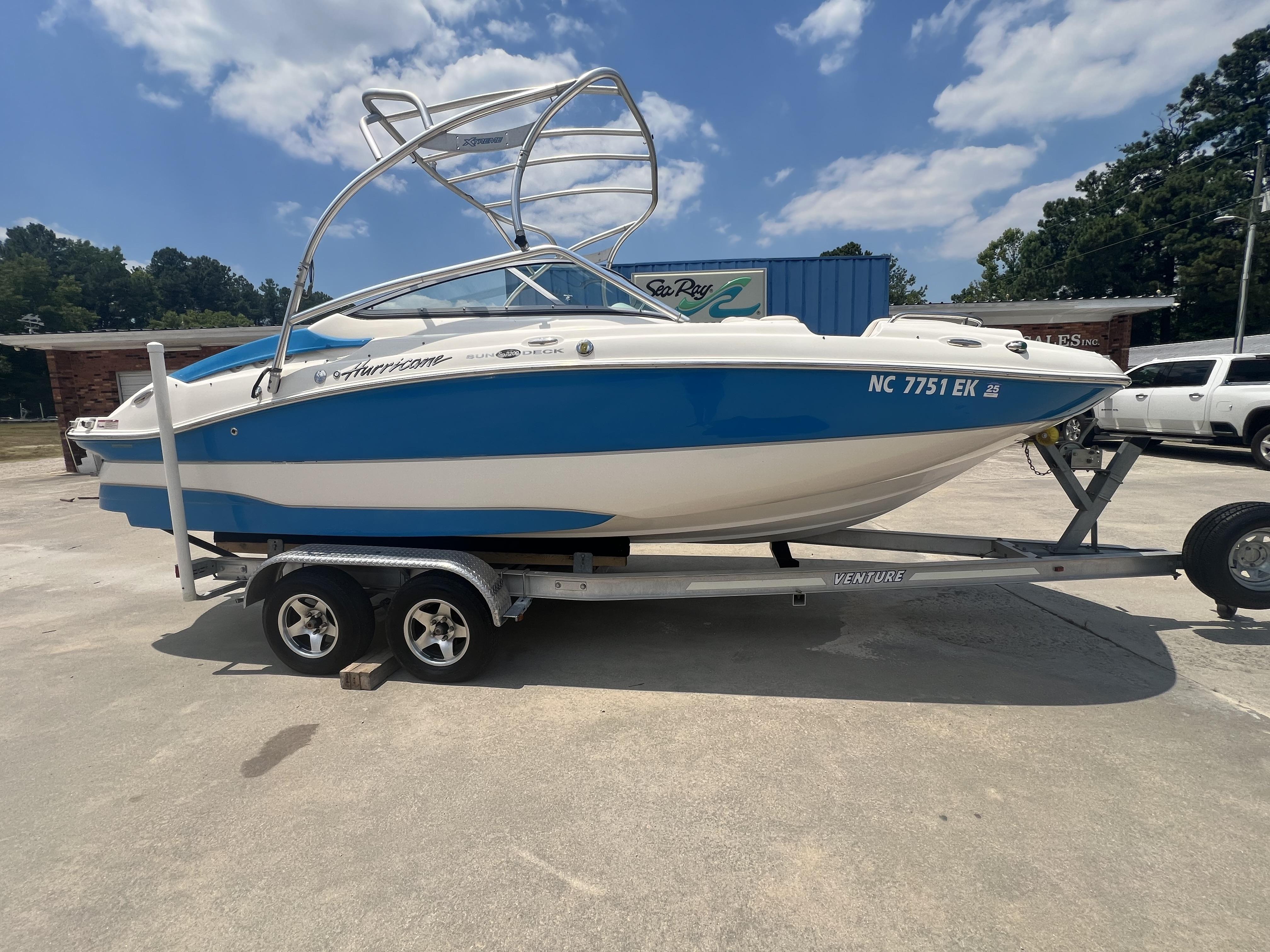 Page 2 of 21 Used Hurricane deck boat for sale
