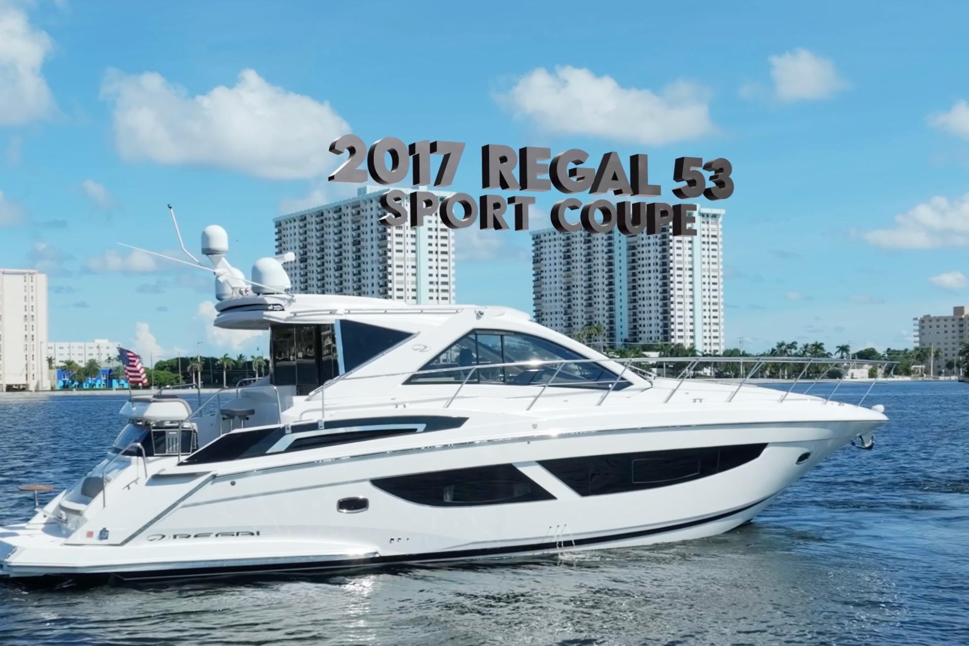 2017 Regal 53 Sport Coupe
