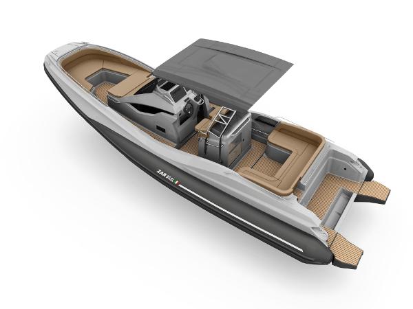 Zar Formenti 95 SL 2025 Zar Formenti 95 SL luxury boat with sleek design and spacious seating.