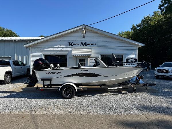 Vexus ADX180LS 2025 Vexus ADX180LS boat on trailer at Knox Marine dealership.