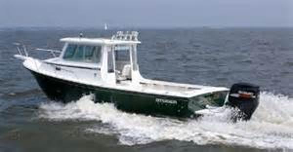 Steiger Craft 255DV Miami 2024 Steiger Craft 255DV Miami boat cruising on the water.