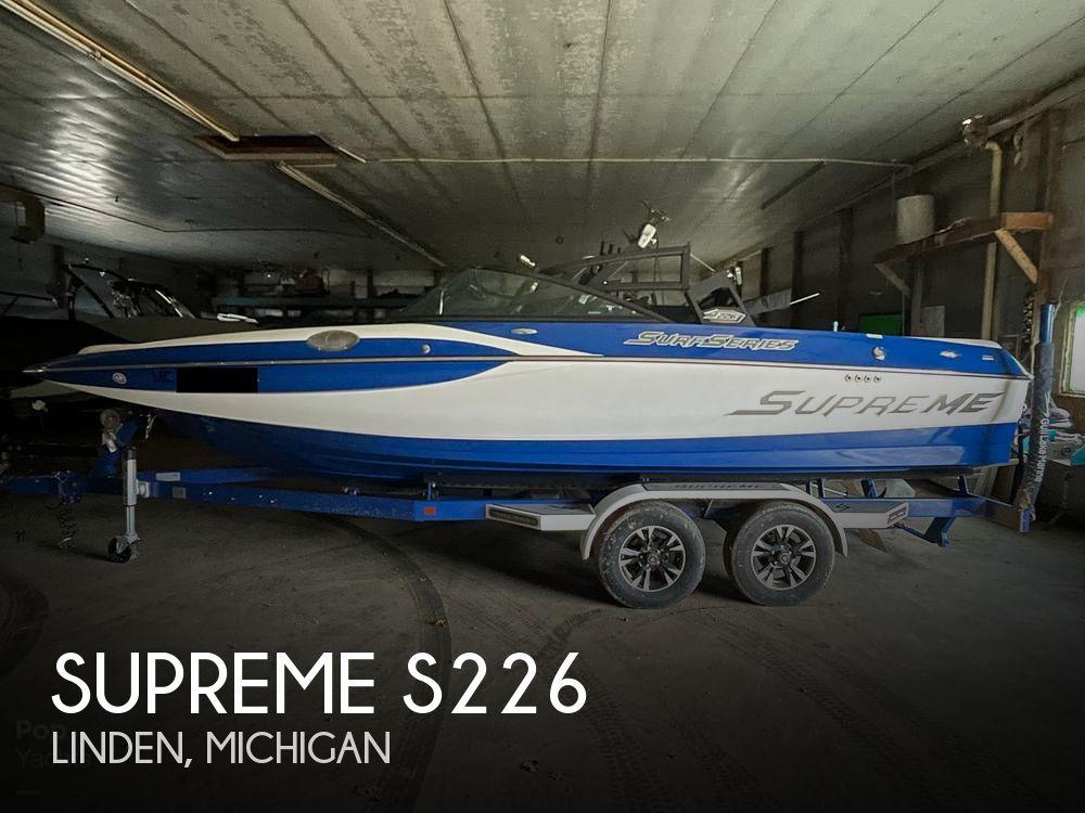 Supreme S226 2017 Supreme S226 for sale in Linden, MI