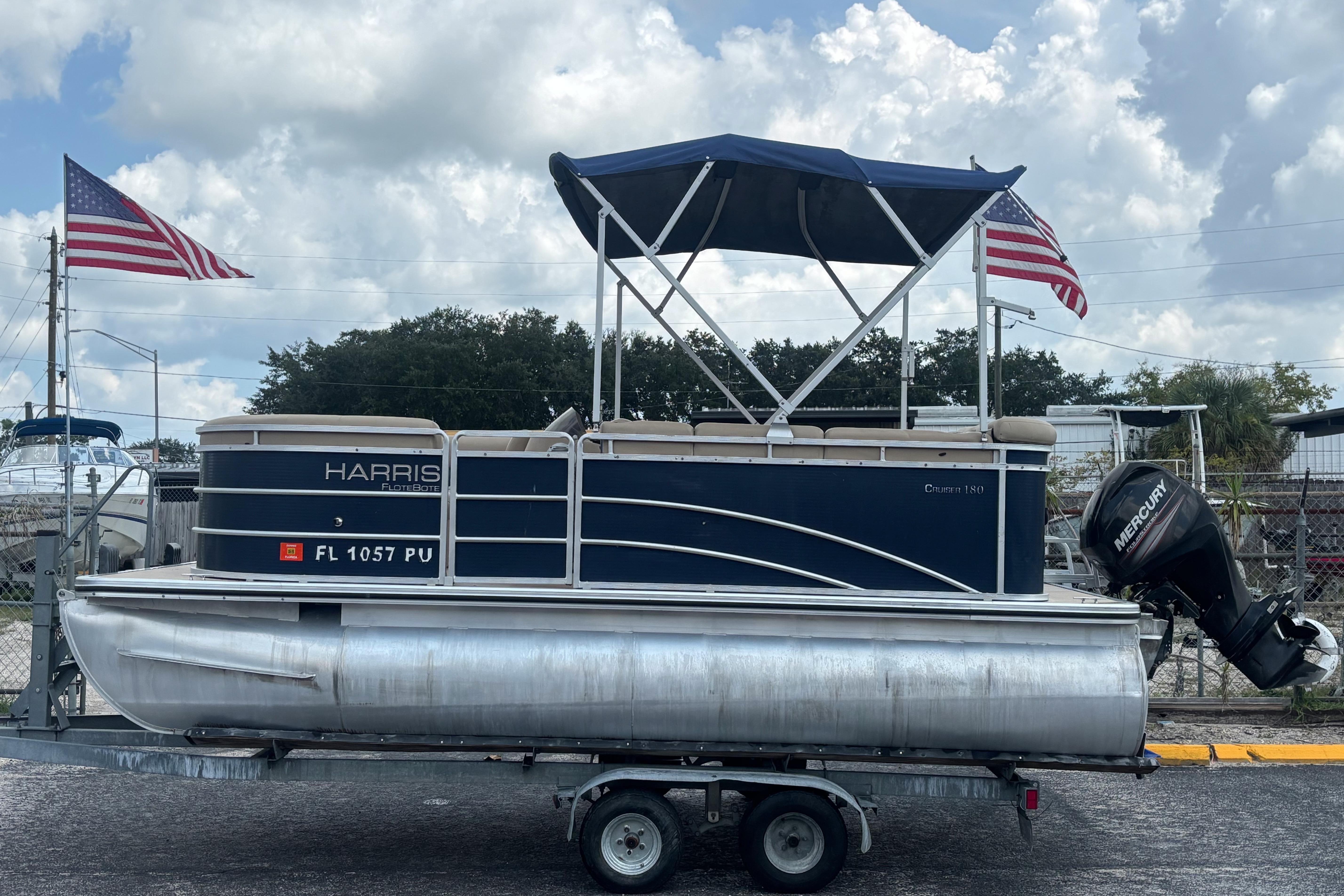 2014 Harris FloteBote Cruiser 180