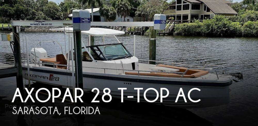 Axopar 28 T-Top AC 2017 Axopar 28 T-Top AC for sale in Sarasota, FL
