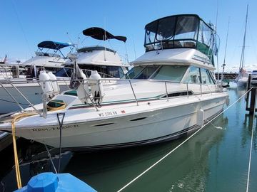 1987 Sea Ray 340 Sedan Bridge