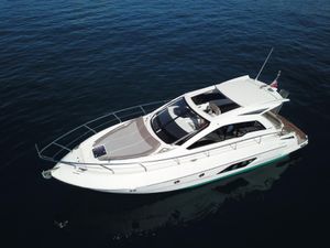 Salpa SALPA LAVER 38 X 2017 Salpa Laver 38 X yacht on calm blue water, aerial view.