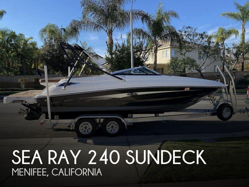 Sea Ray 240 Sundeck 2016 Sea Ray 240 Sundeck for sale in Menifee, CA