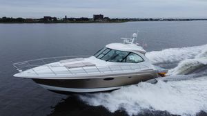 Formula 45 Yacht 2008 Formula 45 Yacht cruising on open water, showcasing sleek design and performance.