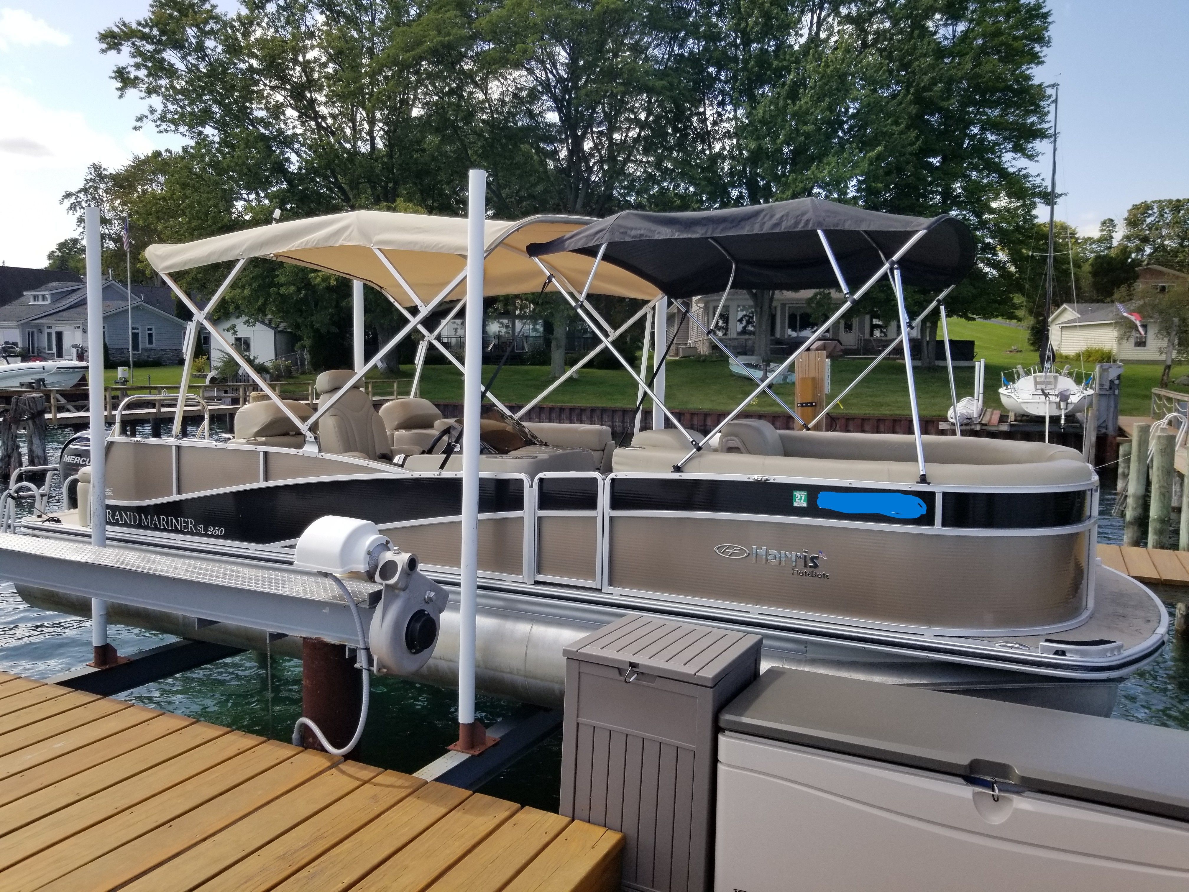 2012 Harris FloteBote Grand Mariner SL 250