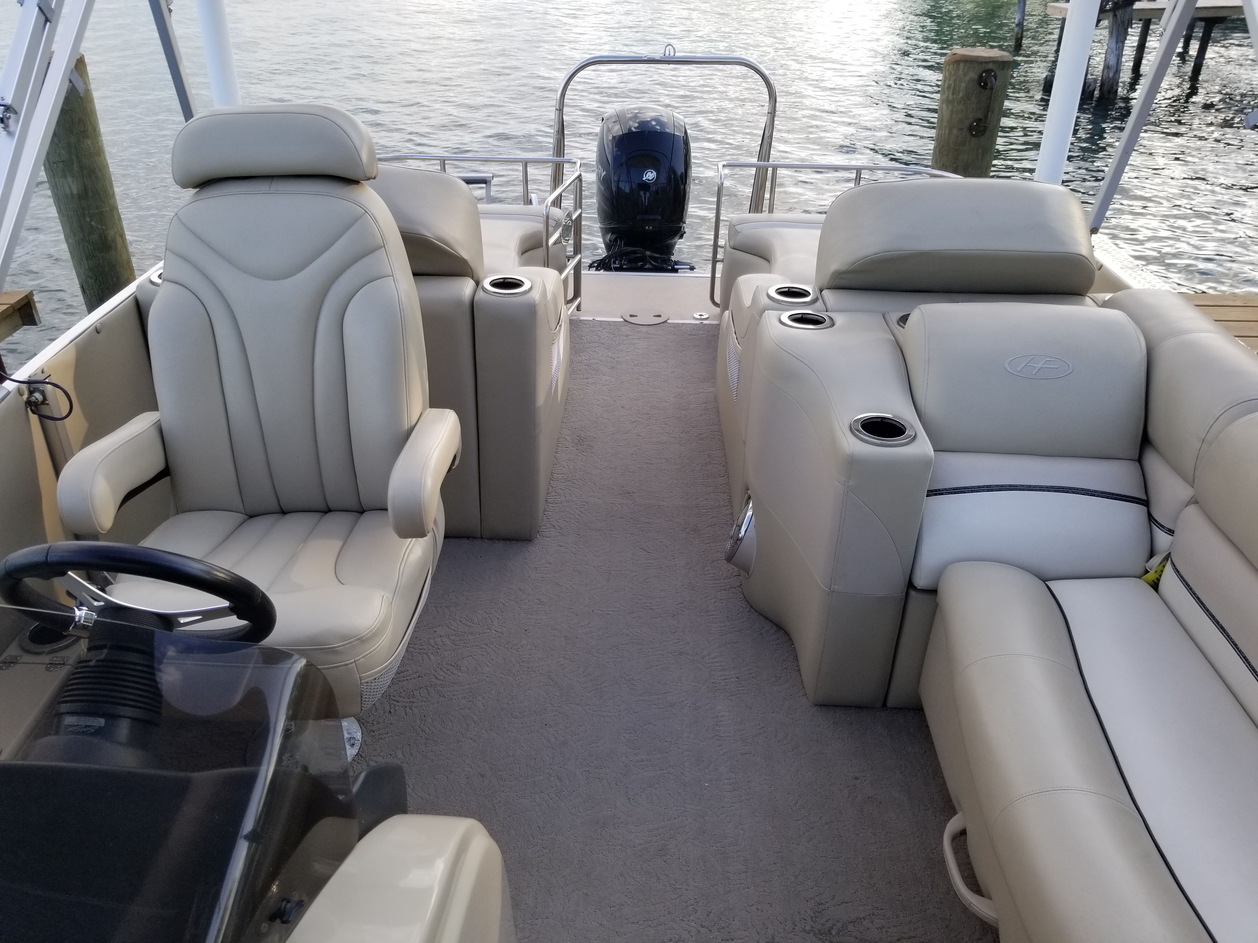 2012 Harris FloteBote Grand Mariner SL 250