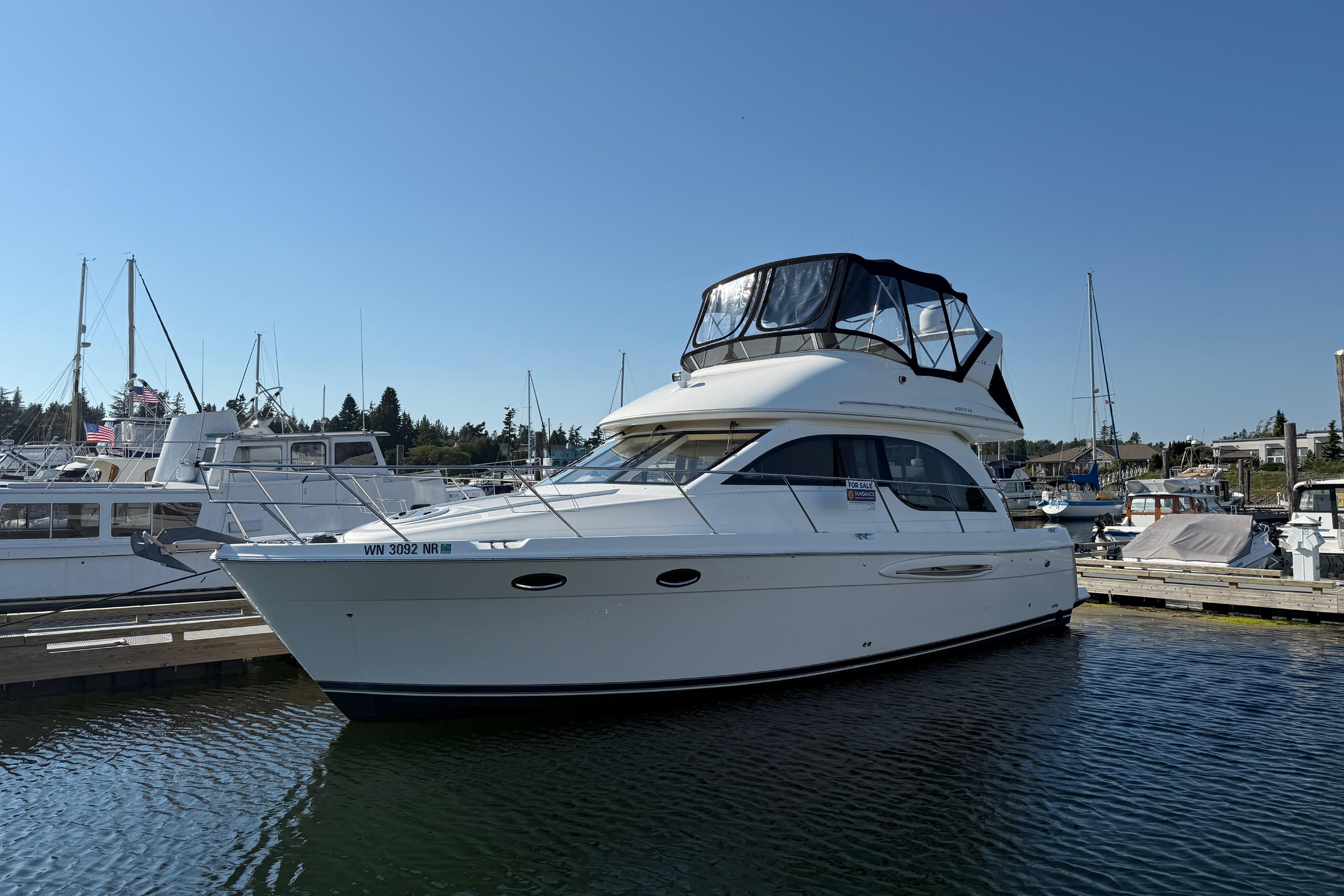 2005 Meridian 381 Sedan Bridge