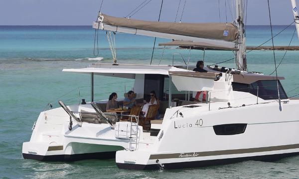 Fountaine Pajot Lucia 40 Manufacturer Provided Image: Fountaine Pajot Lucia 40 Stern
