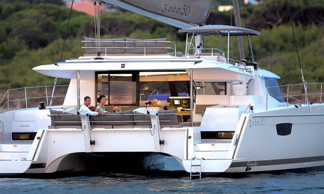 Manufacturer Provided Image: Fountaine Pajot SABA 50 Stern