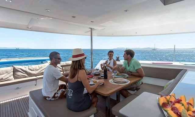 Manufacturer Provided Image: Fountaine Pajot SABA 50 Cockpit