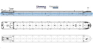 2025 New Built Inland Waterway Tanker