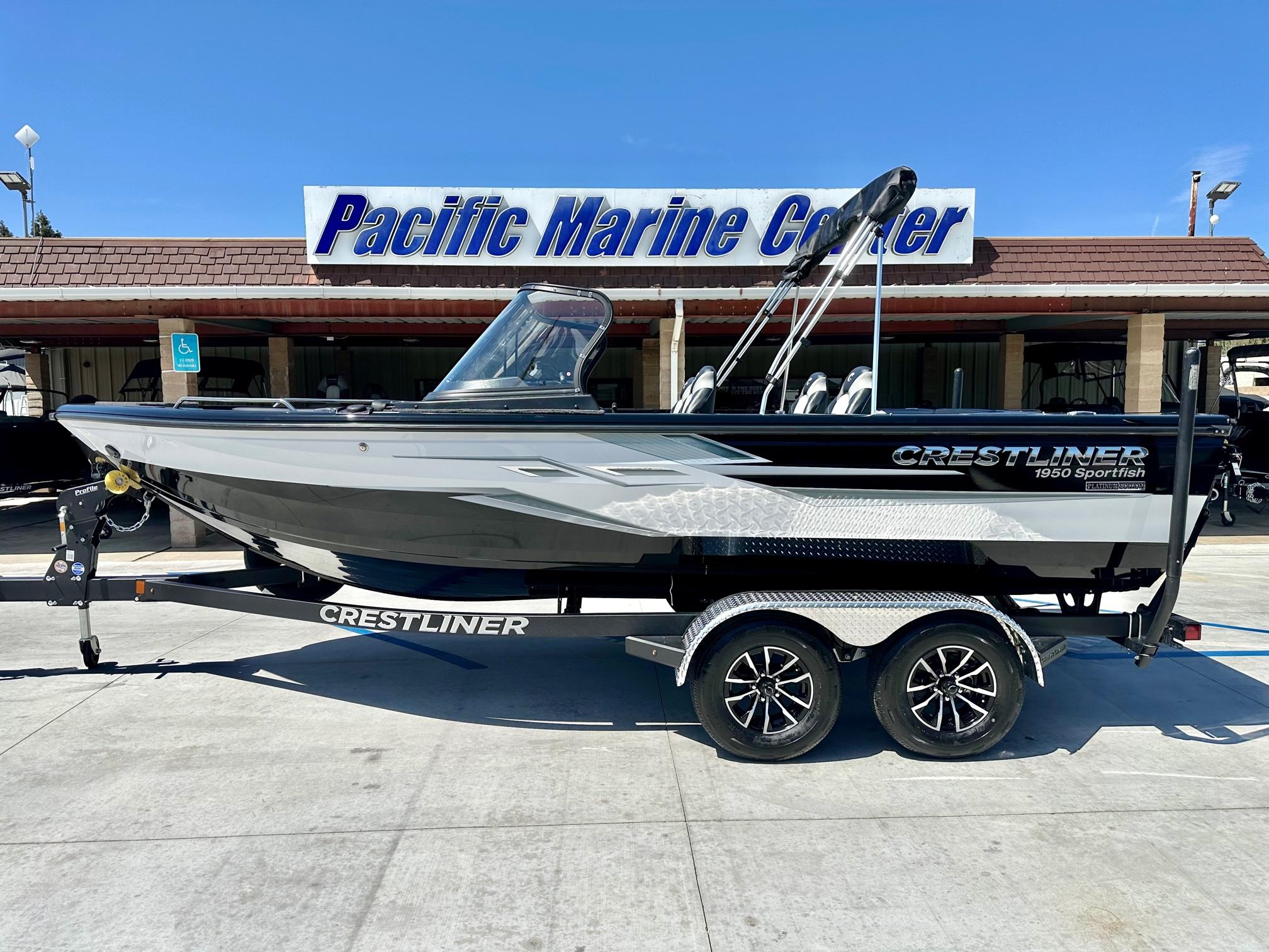 Crestliner Sportfish 1950 w/ 200HP Mercury Pro XS!