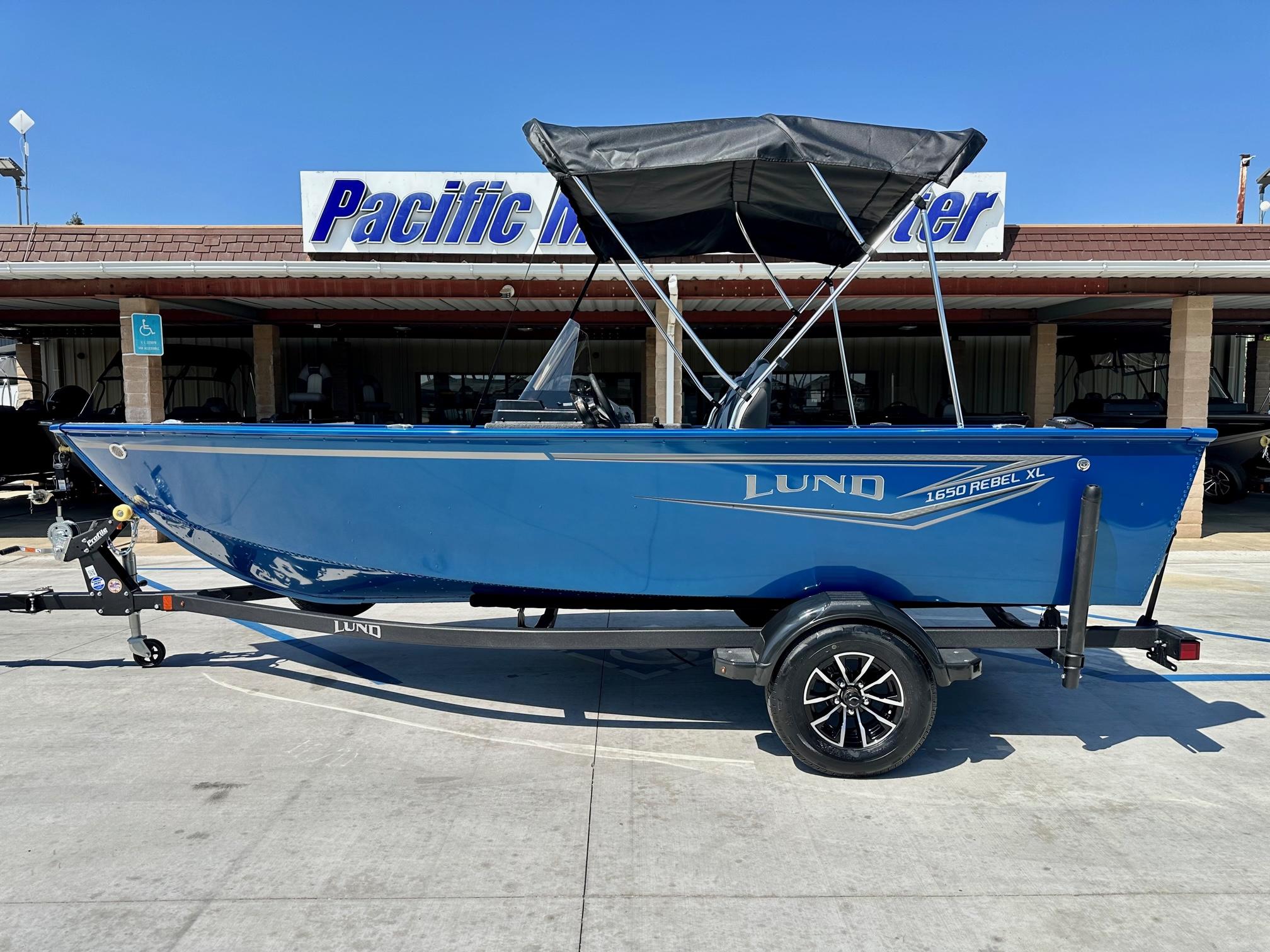 2025 Lund Rebel XL 1650 SS w/ 60HP Mercury!