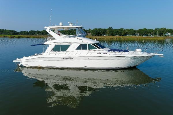 Sea Ray 550 Sedan Bridge 1997 55 Sea Ray 550 Sedan No Name Profile