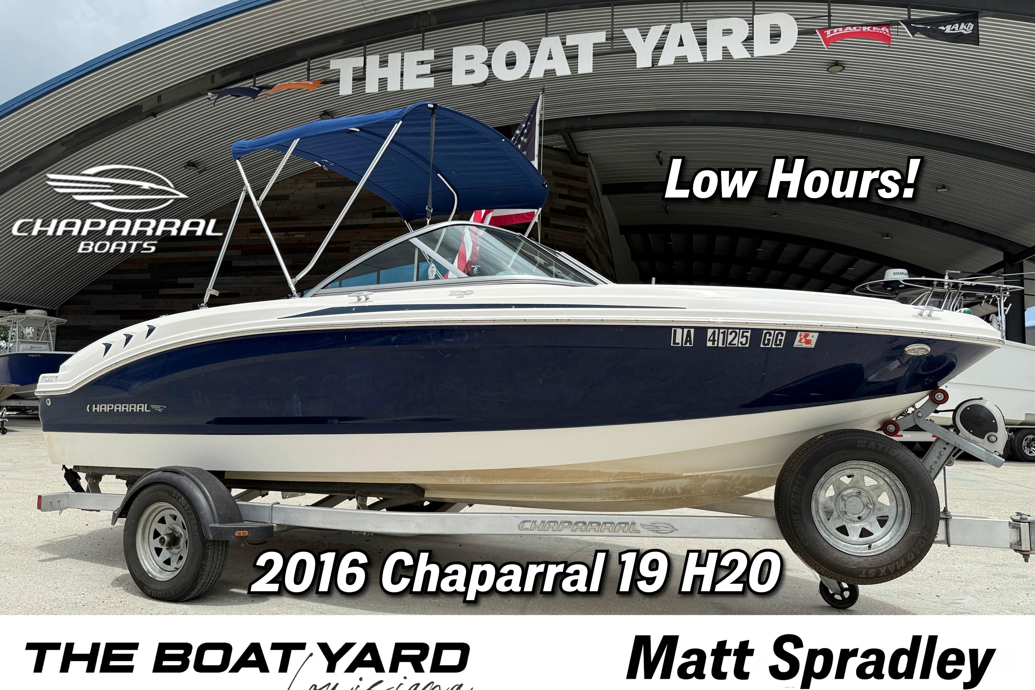 2016 Chaparral 19 H2O Sport