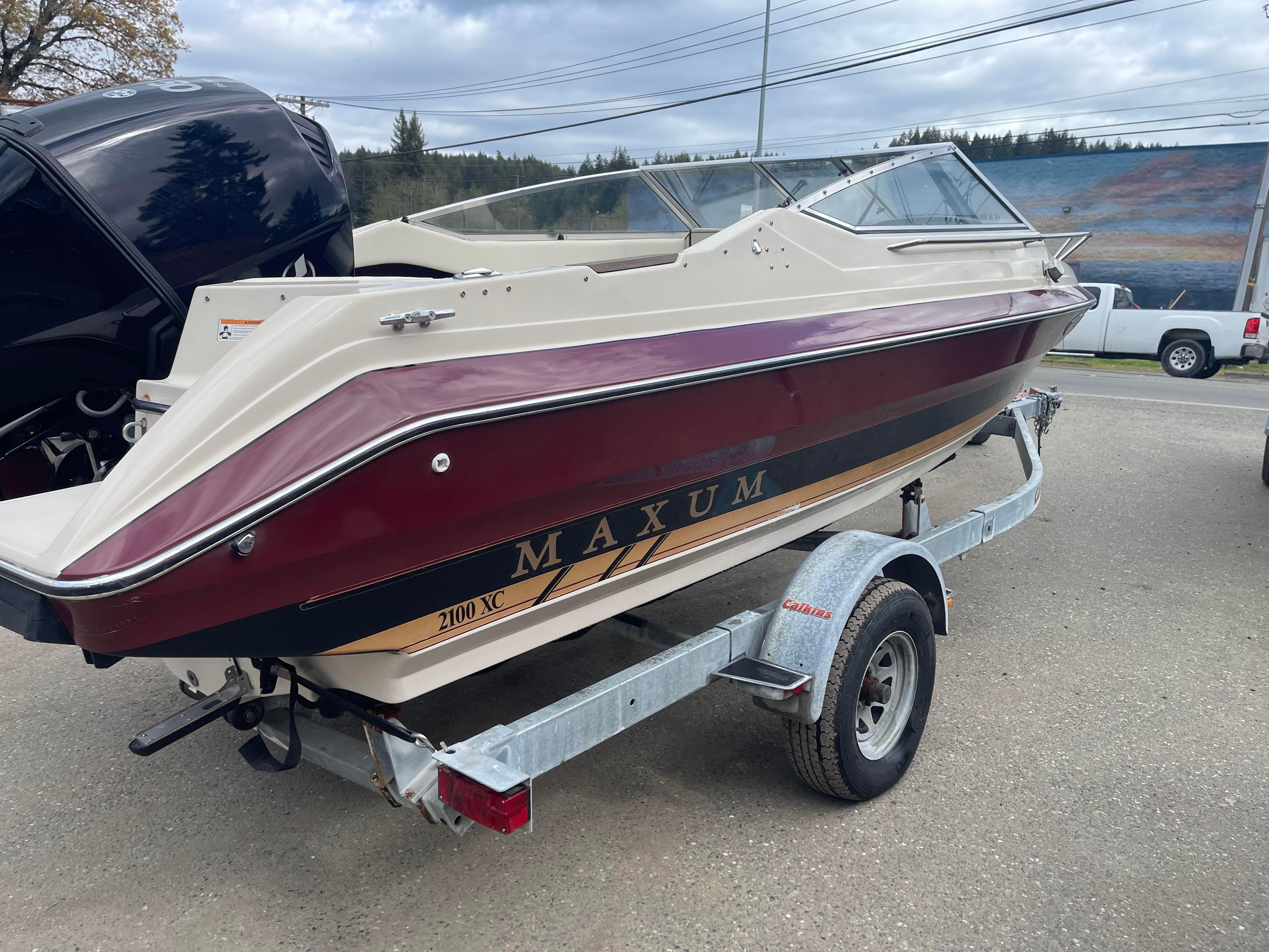 1991 Maxum 2100 XC