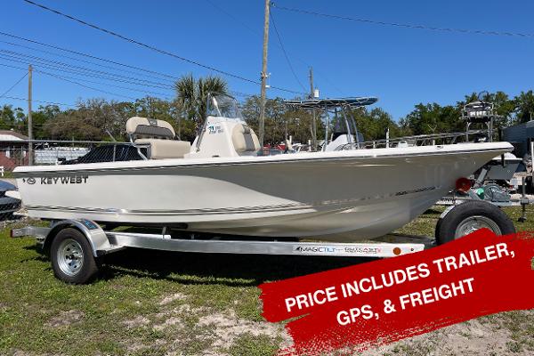 Key West 188 Bay Reef 2025 Key West 188 Bay Reef boat on trailer, price includes GPS and freight.