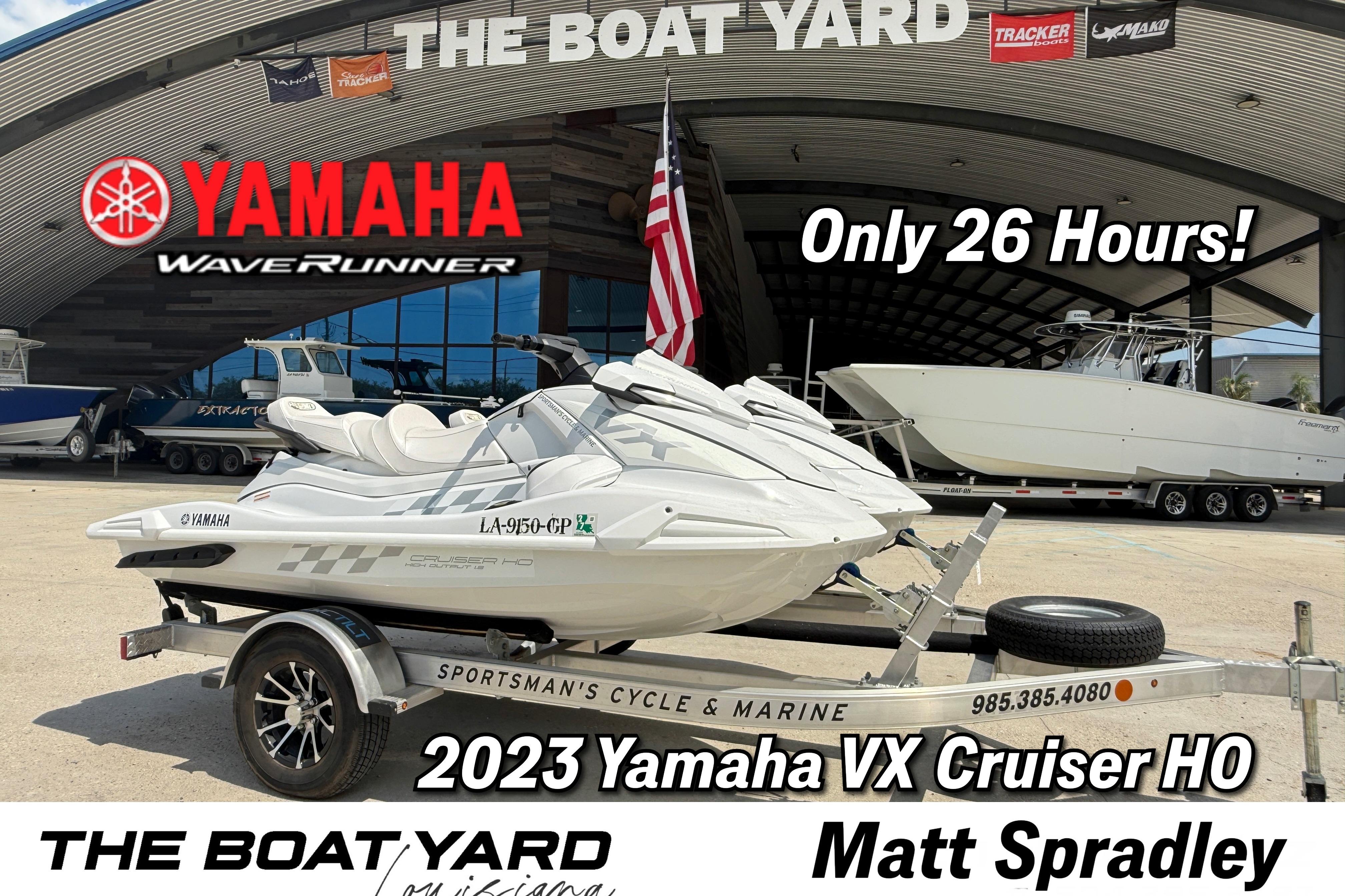 2023 Yamaha WaveRunner VX Cruiser HO