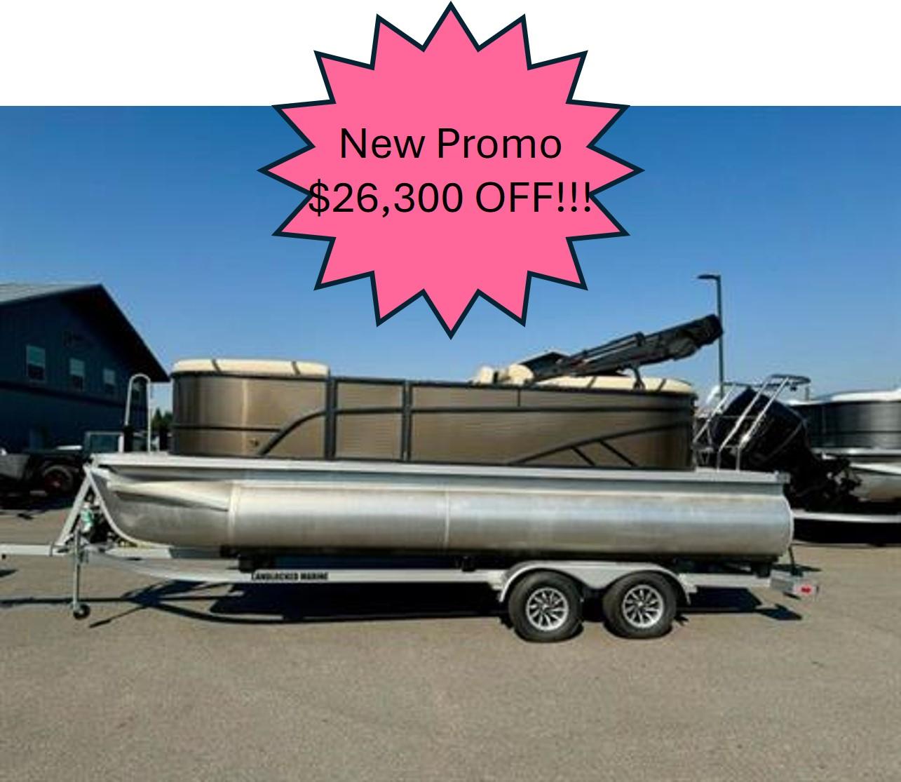 Crest Classic LX 200 2023 Crest Classic LX 200 pontoon boat with $26,300 discount promotion.