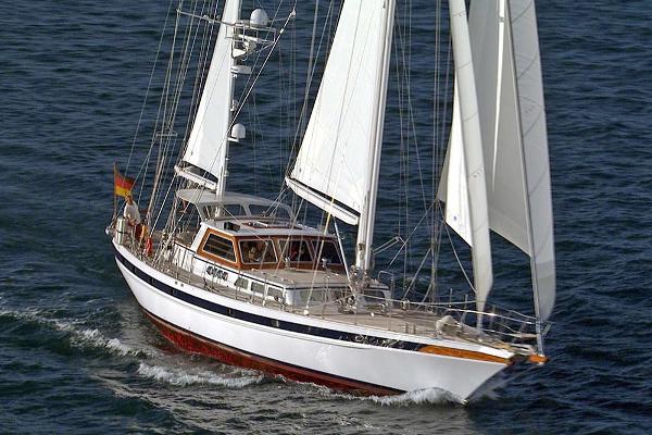 1984 Jongert 20DS Cutter Ketch Deck saloon